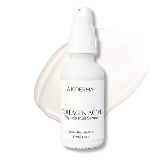 Boost collagen and hydration. A peptide, Hyaluronic Acid and antioxidant oil free serum.