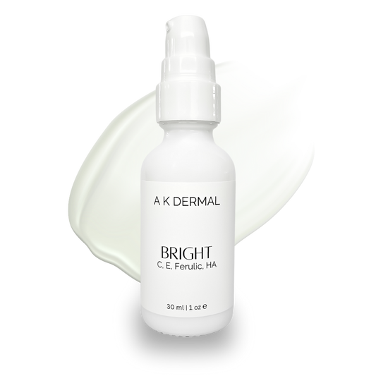 Vitamin C serum with ferulic acid, vitamin E, Hyaluronic Acid and fruit extracts. Oil-free formula.