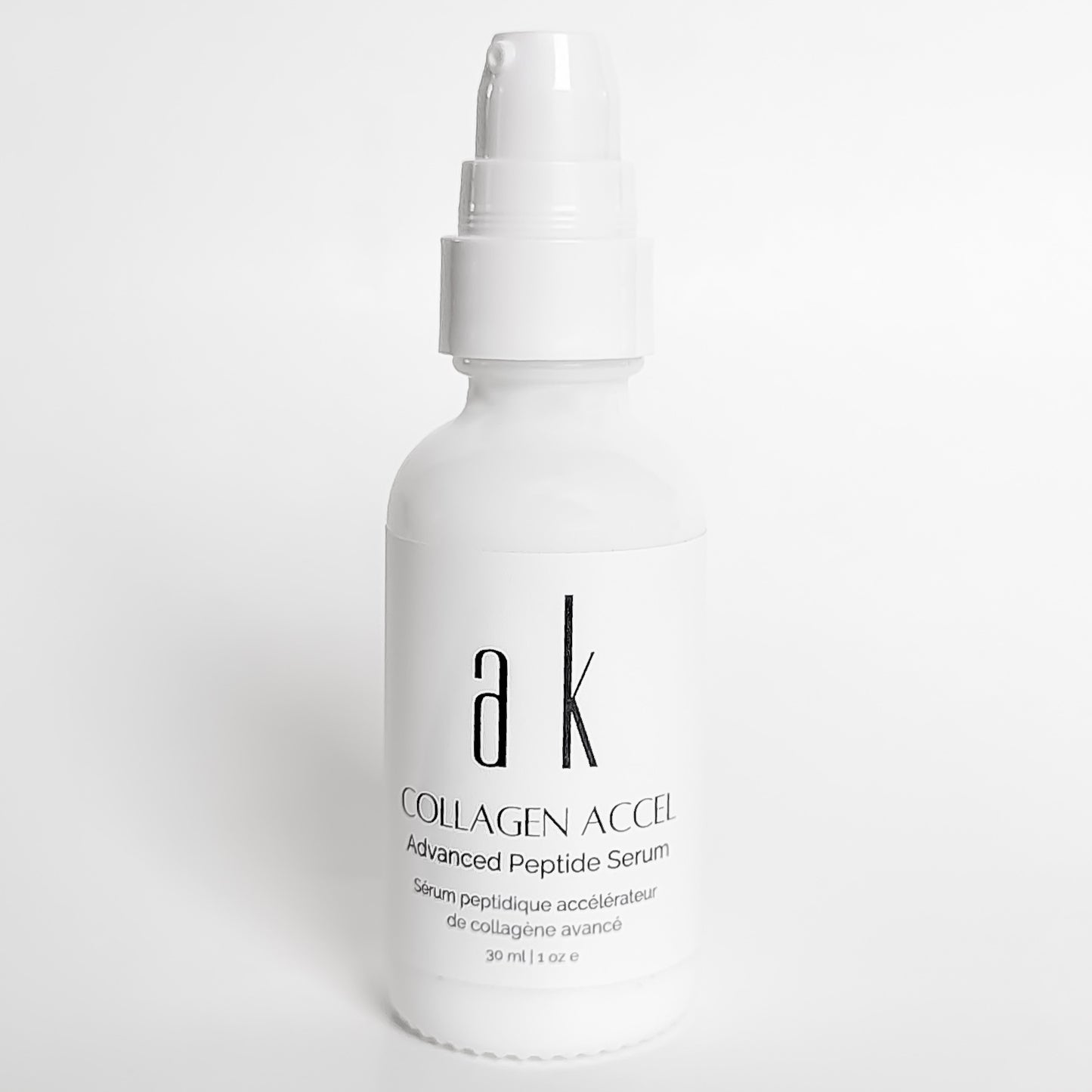 Peptide serum, collagen serum, anti-aging serum, ak dermal, hyaluronic acid, b5, natural skincare